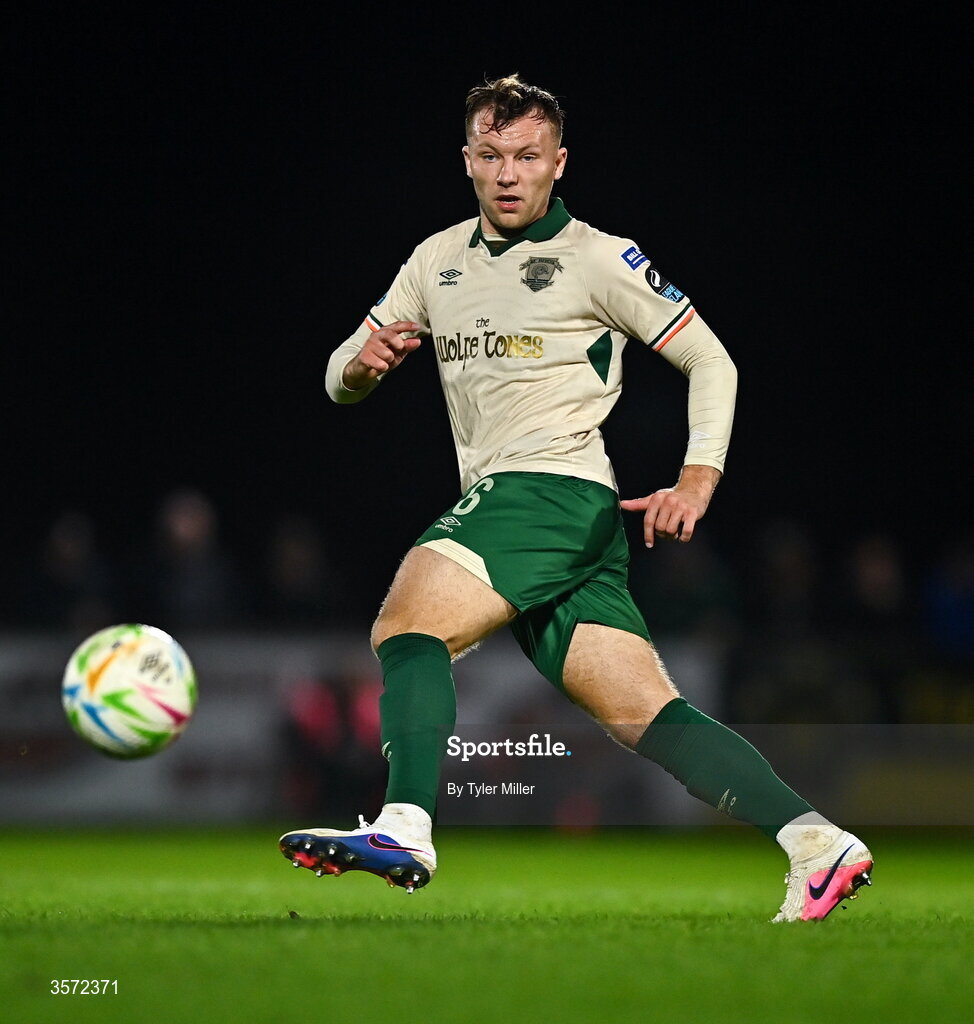 19 September 2026; Jamie Lennon of St Patrick's Athletic during the SSE Airtricity Men’s Premier Division match between Sligo Rovers and St Patrick's Athletic at The Showgrounds in Sligo. Photo by Tyler Miller/Sportsfile