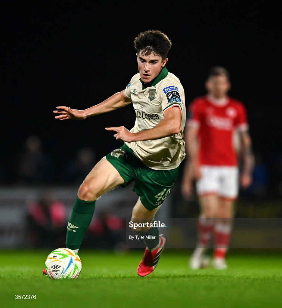 19 September 2026; Ryan Sheridan of St Patrick's Athletic during the SSE Airtricity Men’s Premier Division match between Sligo Rovers and St Patrick's Athletic at The Showgrounds in Sligo. Photo by Tyler Miller/Sportsfile