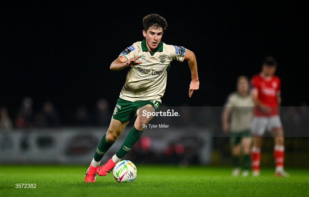 19 September 2026; Ryan Sheridan of St Patrick's Athletic during the SSE Airtricity Men’s Premier Division match between Sligo Rovers and St Patrick's Athletic at The Showgrounds in Sligo. Photo by Tyler Miller/Sportsfile