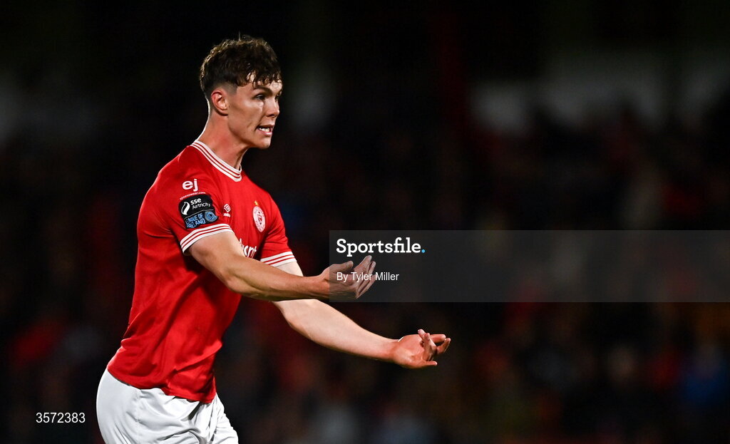 19 September 2026; Gareth McElroy of Sligo Rovers during the SSE Airtricity Men’s Premier Division match between Sligo Rovers and St Patrick's Athletic at The Showgrounds in Sligo. Photo by Tyler Miller/Sportsfile