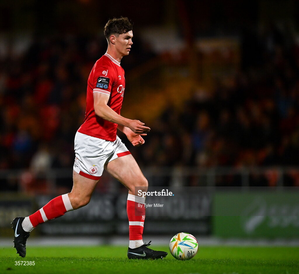 19 September 2026; Gareth McElroy of Sligo Rovers during the SSE Airtricity Men’s Premier Division match between Sligo Rovers and St Patrick's Athletic at The Showgrounds in Sligo. Photo by Tyler Miller/Sportsfile