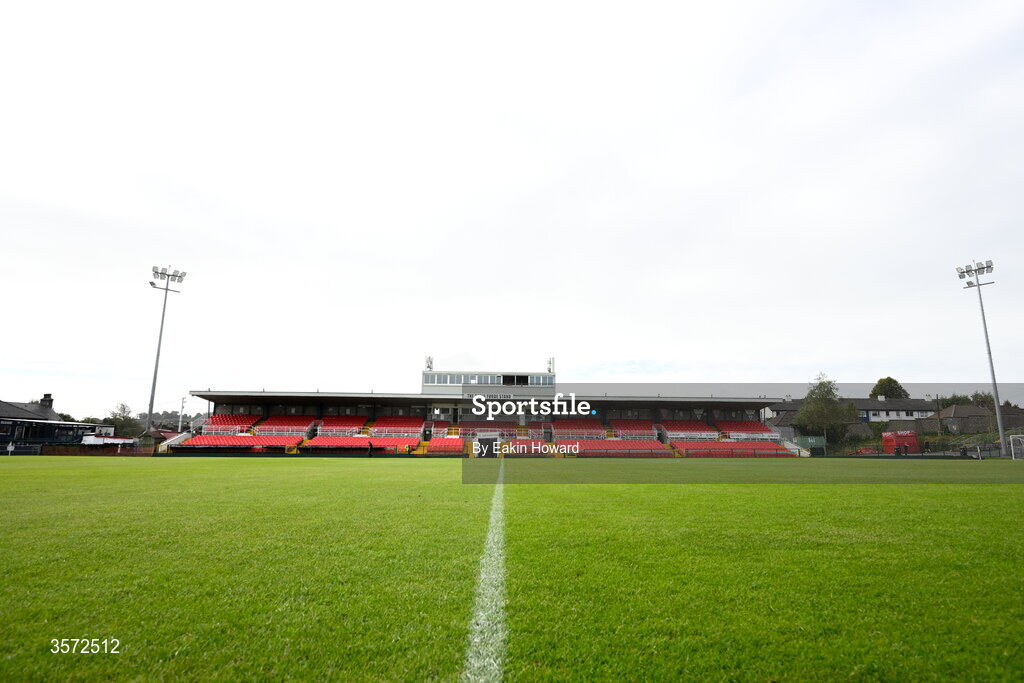 20 September 2026; A general view of Turner's Cross before the 2026 FAI Intermediate Cup Final between Cobh Wanderers and St Mary's at Munster FA Turners Cross Stadium in Cork. Photo by Eakin Howard/Sportsfile
