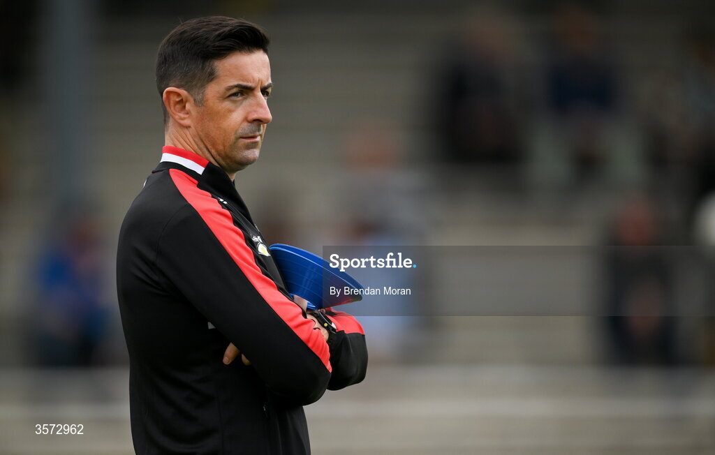 20 September 2026; Rathmore manager Aidan O'Mahony before the Kerry Senior Club Football Championship Final between Dr Crokes and Rathmore at Fitzgerald Stadium in Killarney, Kerry. Photo by Brendan Moran/Sportsfile