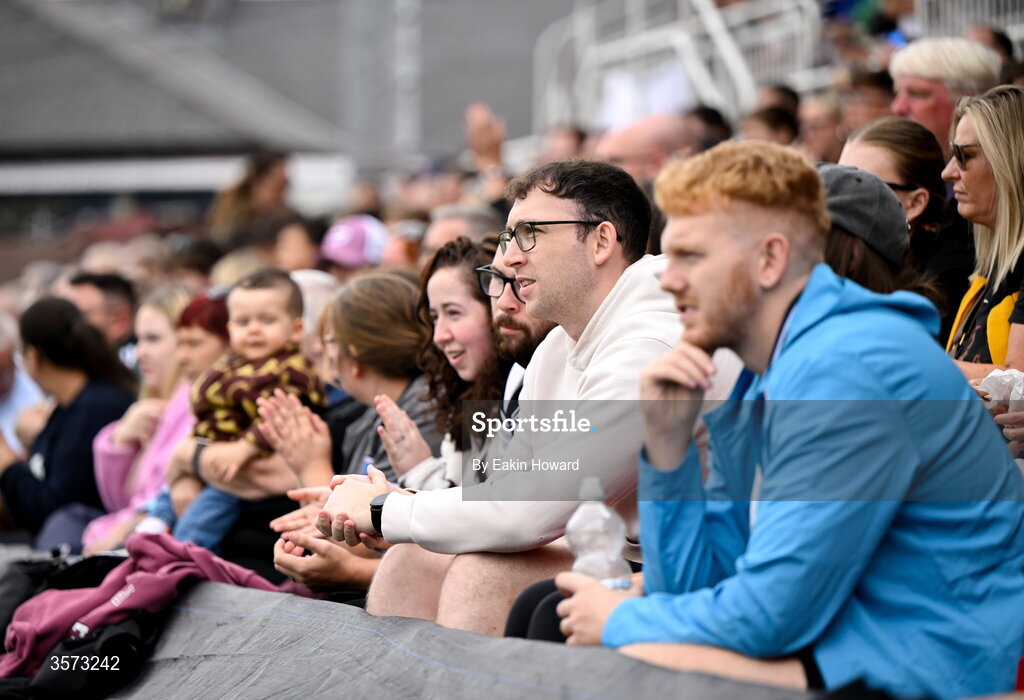 20 September 2026; Spectators watch during the 2026 FAI Intermediate Cup Final between Cobh Wanderers and St Mary's at Munster FA Turners Cross Stadium in Cork. Photo by Eakin Howard/Sportsfile