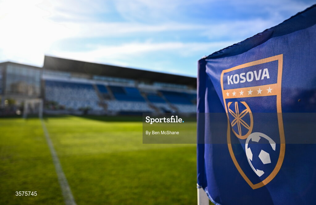 24 September 2026; A general view of Fadil Vokrri Stadium before the UEFA Nations League B match between Kosovo and Republic of Ireland at Fadil Vokrri Stadium in Pristina, Kosovo. Photo by Ben McShane/Sportsfile