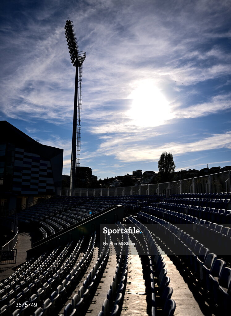 24 September 2026; A general view of Fadil Vokrri Stadium before the UEFA Nations League B match between Kosovo and Republic of Ireland at Fadil Vokrri Stadium in Pristina, Kosovo. Photo by Ben McShane/Sportsfile