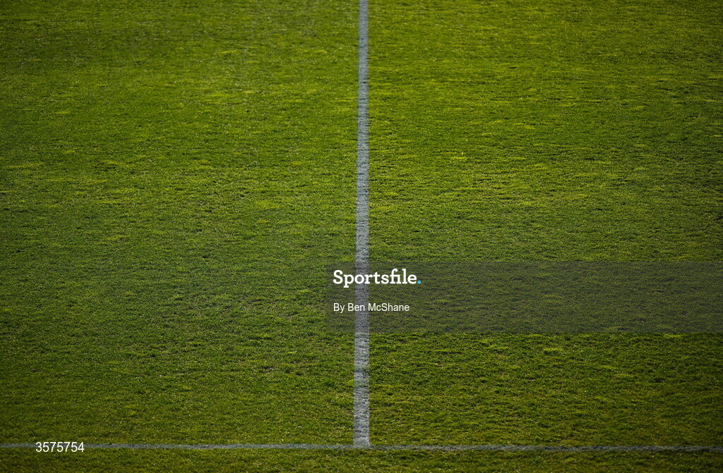 24 September 2026; A view of the pitch conditions before the UEFA Nations League B match between Kosovo and Republic of Ireland at Fadil Vokrri Stadium in Pristina, Kosovo. Photo by Ben McShane/Sportsfile
