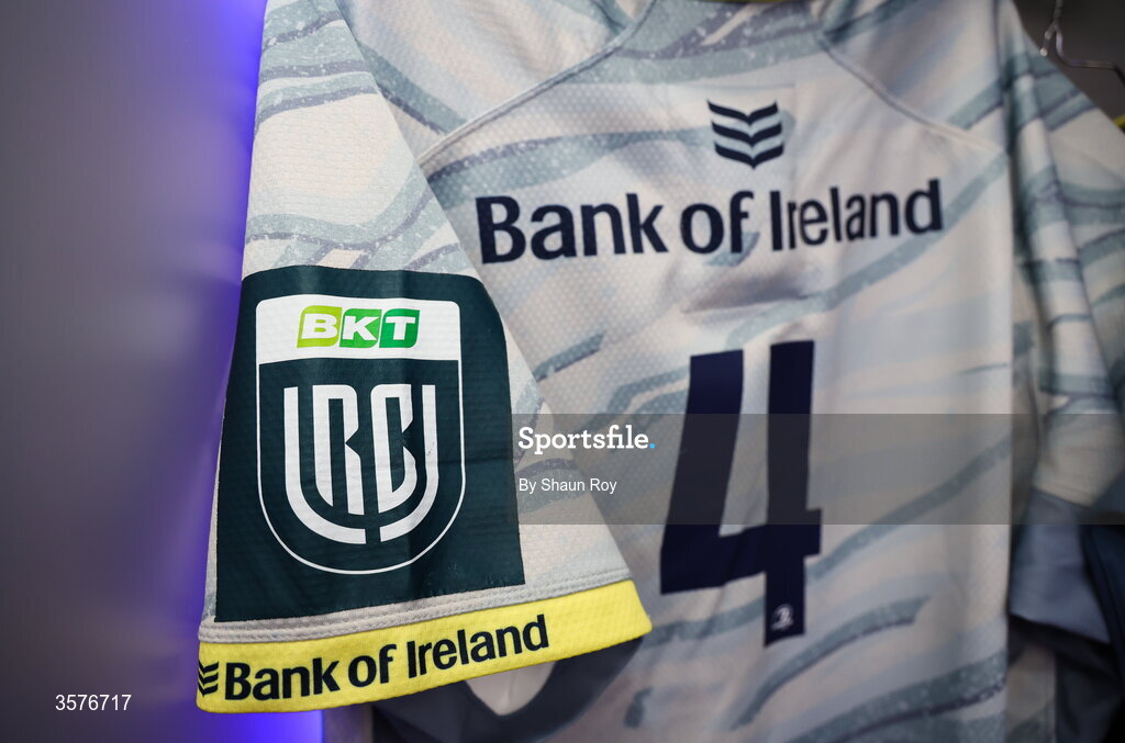 26 September 2026; The jersey of Ryan Baird in the Leinster dressing room before the United Rugby Championship match between Lions and Leinster at Ellis Park in Johannesburg, South Africa. Photo by Shaun Roy/Sportsfile