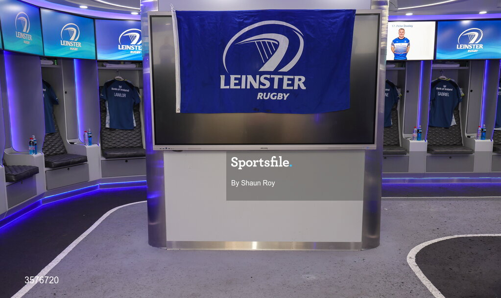 26 September 2026; A general view of the Leinster dressing room before the United Rugby Championship match between Lions and Leinster at Ellis Park in Johannesburg, South Africa. Photo by Shaun Roy/Sportsfile