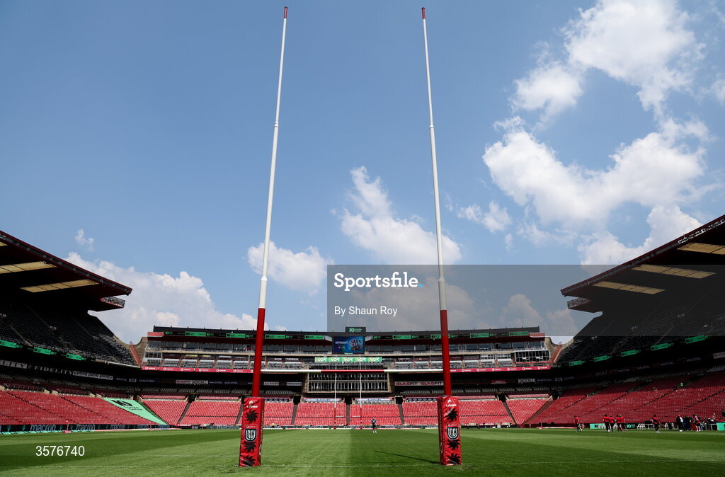 26 September 2026; A general view of Ellis Park before the United Rugby Championship match between Lions and Leinster at Ellis Park in Johannesburg, South Africa. Photo by Shaun Roy/Sportsfile