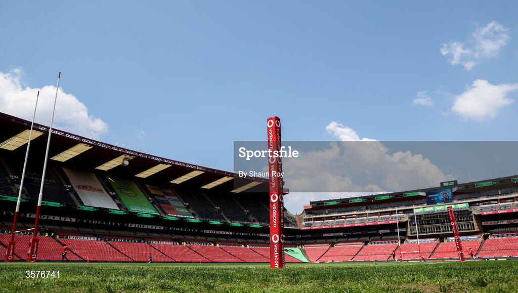 26 September 2026; A general view of Ellis Park before the United Rugby Championship match between Lions and Leinster at Ellis Park in Johannesburg, South Africa. Photo by Shaun Roy/Sportsfile