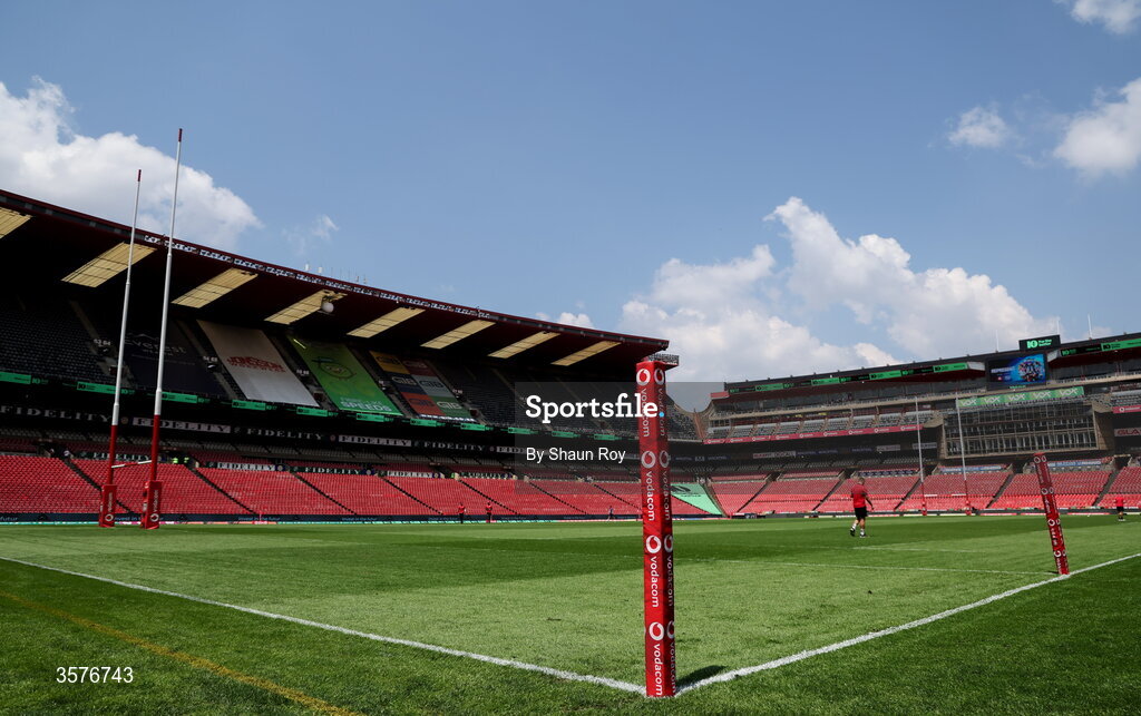 26 September 2026; A general view of Ellis Park before the United Rugby Championship match between Lions and Leinster at Ellis Park in Johannesburg, South Africa. Photo by Shaun Roy/Sportsfile