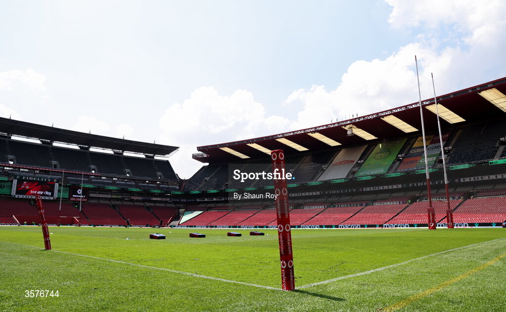 26 September 2026; A general view of Ellis Park before the United Rugby Championship match between Lions and Leinster at Ellis Park in Johannesburg, South Africa. Photo by Shaun Roy/Sportsfile