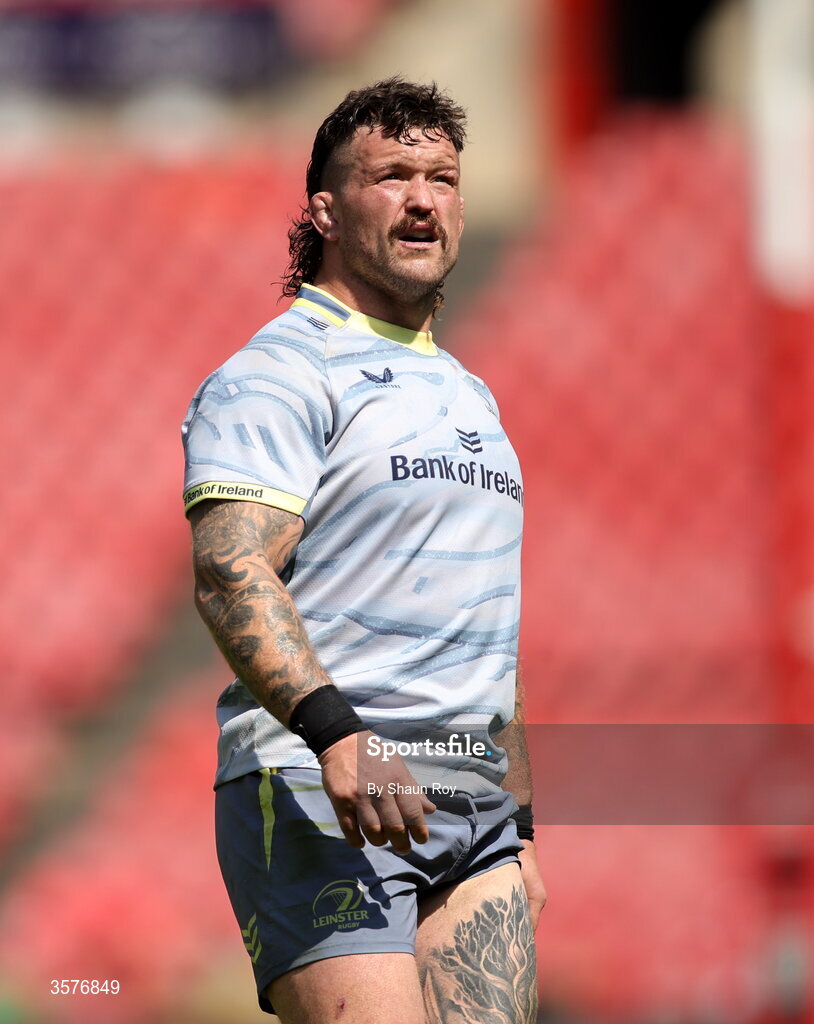 26 September 2026; Andrew Porter of Leinster during the United Rugby Championship match between Lions and Leinster at Ellis Park in Johannesburg, South Africa. Photo by Shaun Roy/Sportsfile