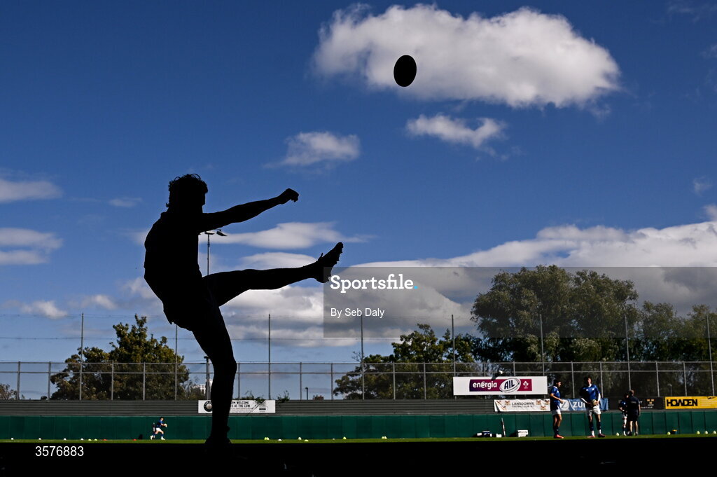 26 September 2026; Myles Carey of St Mary’s College before the Energia Men's All-Ireland League Division 1A match between Lansdowne FC and St Mary's College RFC at the Aviva Stadium in Dublin. Photo by Seb Daly/Sportsfile