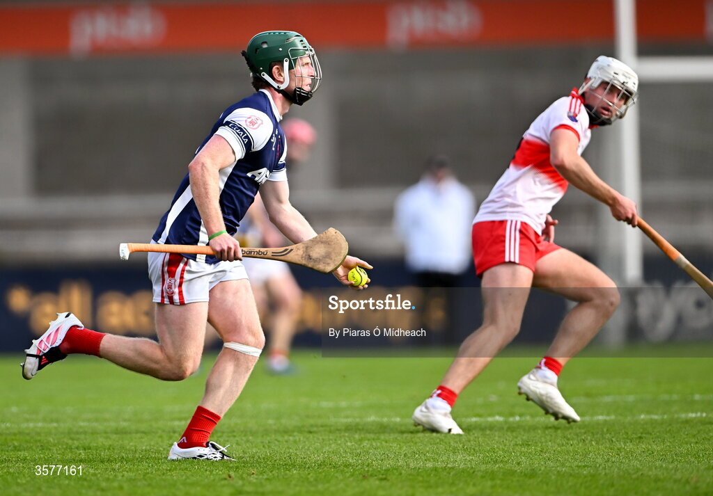 26 September 2026; Jamie Conroy of Cuala during the PTSB Dublin County Senior Club Hurling Championship Quarter-Final between Cuala and Whitehall Colmcilles at Parnell Park in Dublin. Photo by Piaras Ó Mídheach/Sportsfile