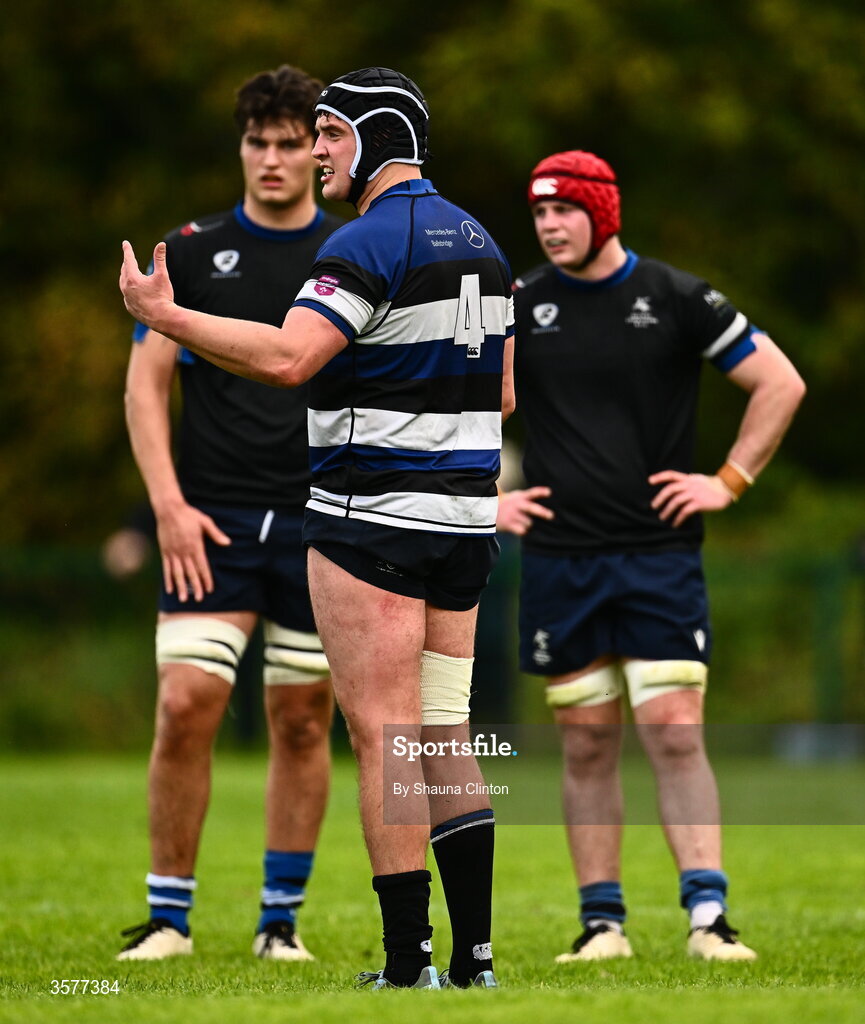 26 September 2026; Mark O'Reilly of Wanderers during the Energia Men's All-Ireland League Division 2A match between Galway Corinthians and Wanderers at Dangan Sportground in Galway. Photo by Shauna Clinton/Sportsfile