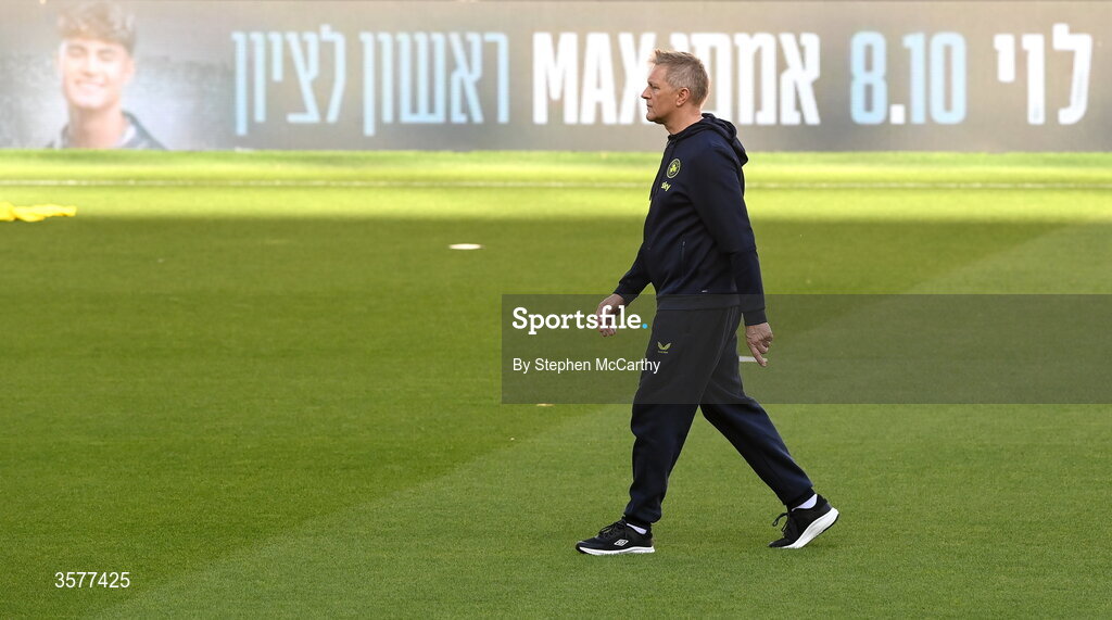 26 September 2026; Head coach Heimir Hallgrimsson during the Republic of Ireland training session at Nagyerdei Stadion in Debrecen, Hungary. Photo by Stephen McCarthy/Sportsfile