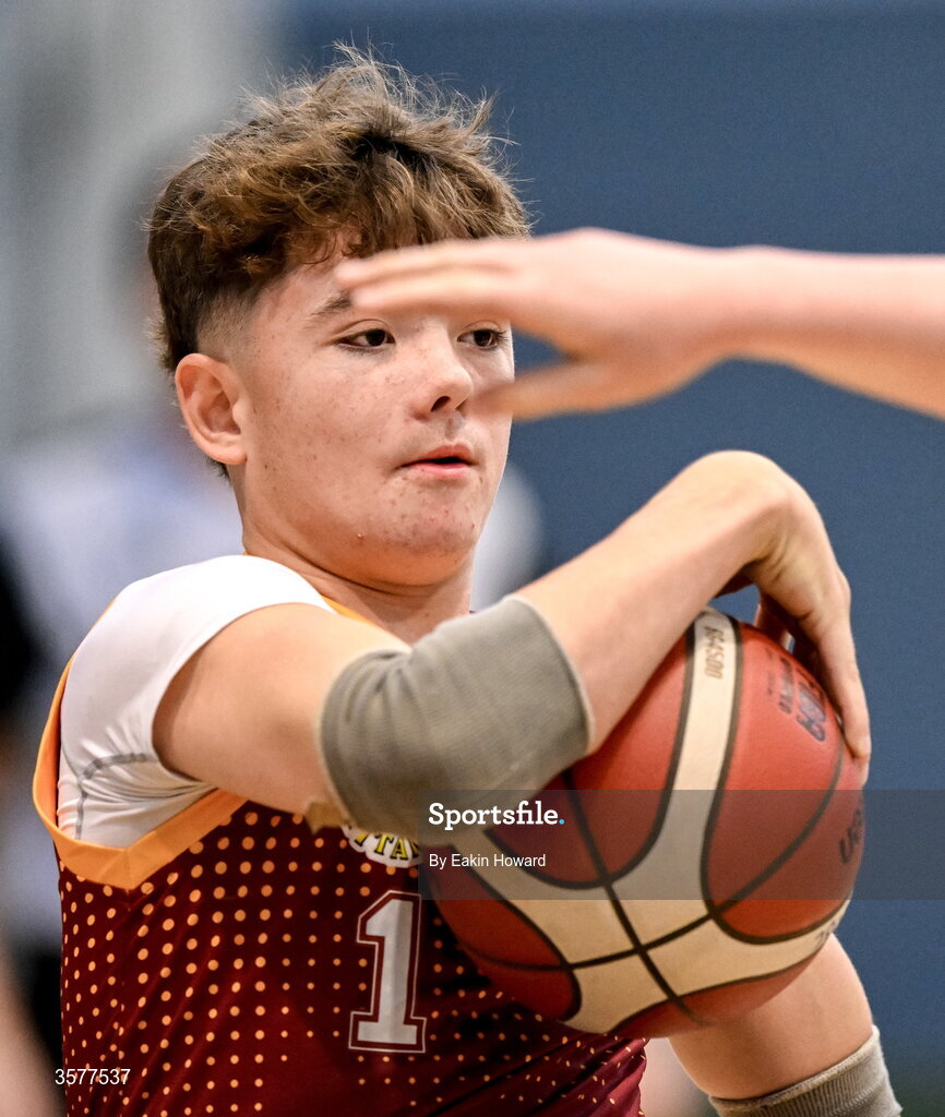 26 September 2026; Ethan Leonard of Titans BC in action during the Basketball Ireland National Cup quarter-final between Titans BC and Clonaslee WBC in the Irish Wheelchair Association Sports Hall in Clontarf, Dublin. Photo by Eakin Howard/Sportsfile