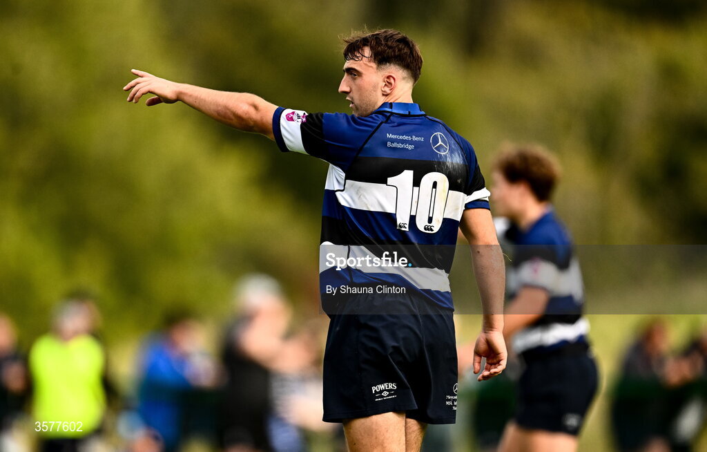 26 September 2026; Cathal MacGearailt of Wanderers during the Energia Men's All-Ireland League Division 2A match between Galway Corinthians and Wanderers at Dangan Sportground in Galway. Photo by Shauna Clinton/Sportsfile