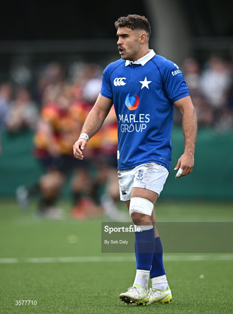 26 September 2026; Leandro Ramirez of St Mary’s College during the Energia Men's All-Ireland League Division 1A match between Lansdowne FC and St Mary's College RFC at the Aviva Stadium in Dublin. Photo by Seb Daly/Sportsfile