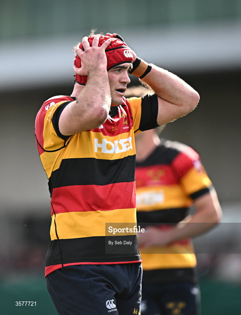26 September 2026; David Walsh of Lansdowne during the Energia Men's All-Ireland League Division 1A match between Lansdowne FC and St Mary's College RFC at the Aviva Stadium in Dublin. Photo by Seb Daly/Sportsfile