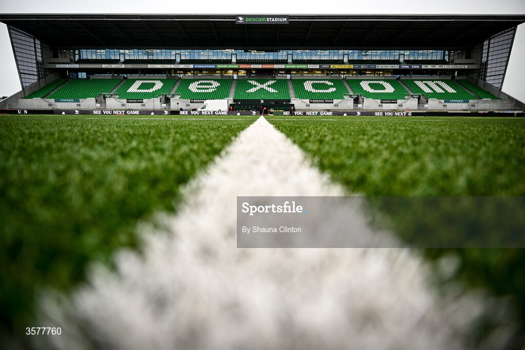 27 September 2026; A general view during the WXV Global Series match between Ireland and Japan at Dexcom Stadium in Galway. Photo by Shauna Clinton/Sportsfile