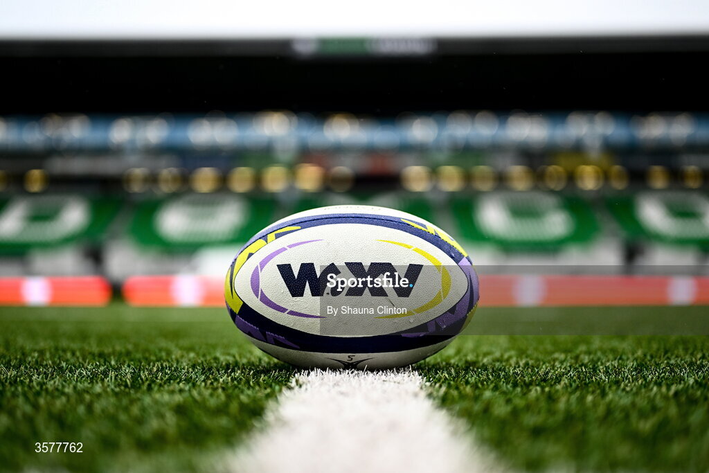 27 September 2026; A general view during the WXV Global Series match between Ireland and Japan at Dexcom Stadium in Galway. Photo by Shauna Clinton/Sportsfile