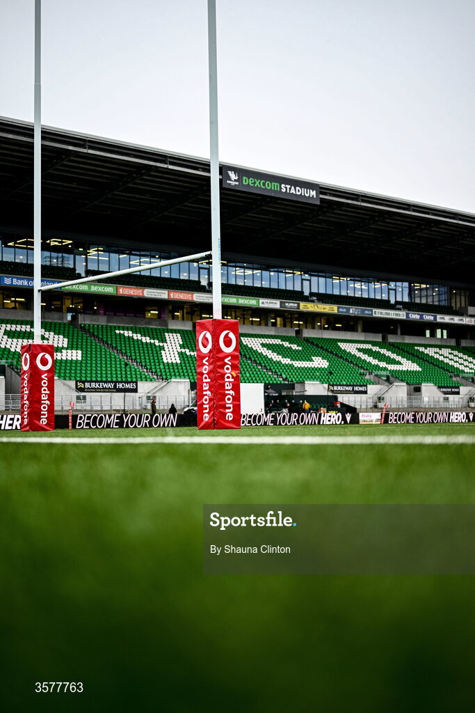 27 September 2026; A general view during the WXV Global Series match between Ireland and Japan at Dexcom Stadium in Galway. Photo by Shauna Clinton/Sportsfile