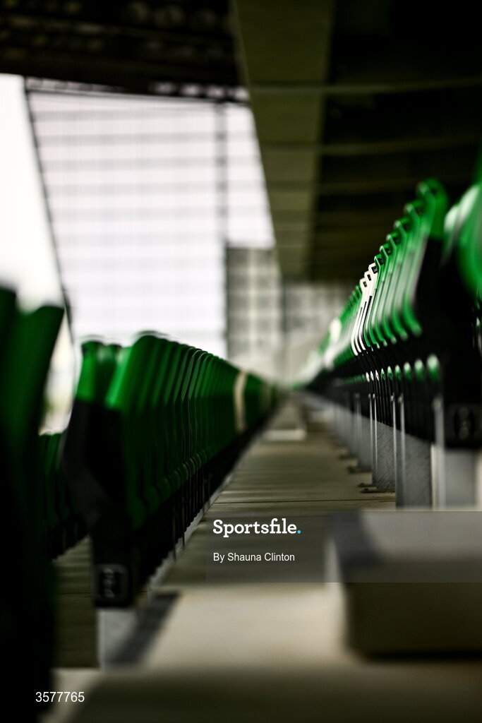 27 September 2026; A general view during the WXV Global Series match between Ireland and Japan at Dexcom Stadium in Galway. Photo by Shauna Clinton/Sportsfile