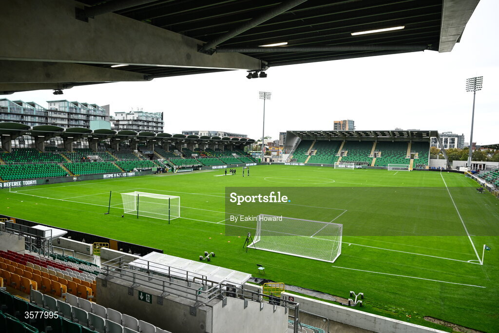 27 September 2026; A general view of Tallaght Stadium before the 2026 Club Orange Women's FAI Cup final between Athlone Town and Shelbourne at Tallaght Stadium in Dublin. Photo by Eakin Howard/Sportsfile