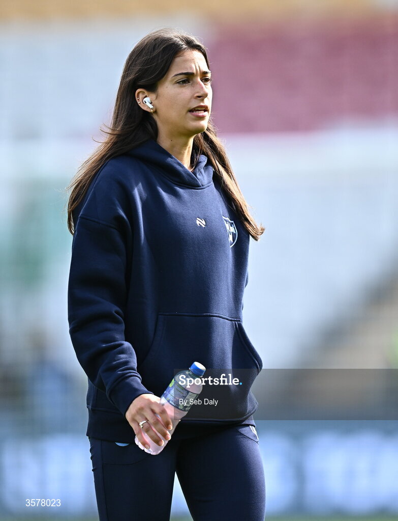 27 September 2026; Olivia Damico of Shelbourne before the 2026 Club Orange Women's FAI Cup final between Athlone Town and Shelbourne at Tallaght Stadium in Dublin. Photo by Seb Daly/Sportsfile