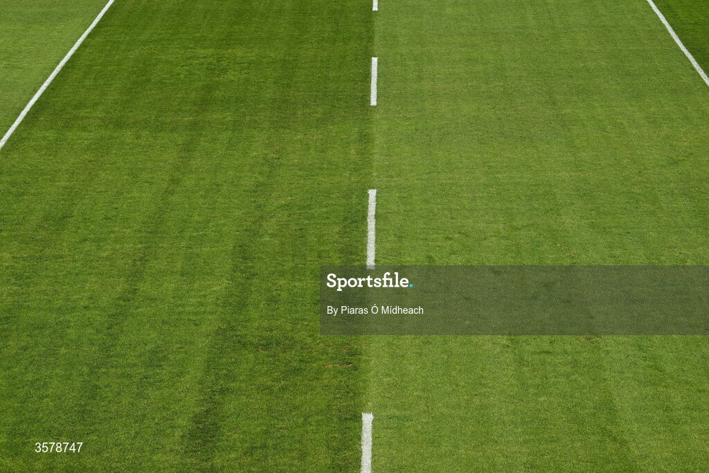 26 September 2026; A general view of the pitch before PTSB Dublin County Senior Club Hurling Championship Quarter-Final between Cuala and Whitehall Colmcilles at Parnell Park in Dublin. Photo by Piaras Ó Mídheach/Sportsfile
