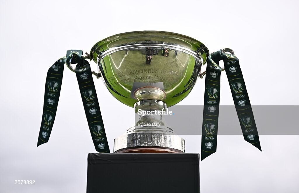 27 September 2026; The Women's FAI Cup before the 2026 Club Orange Women's FAI Cup final between Athlone Town and Shelbourne at Tallaght Stadium in Dublin. Photo by Seb Daly/Sportsfile