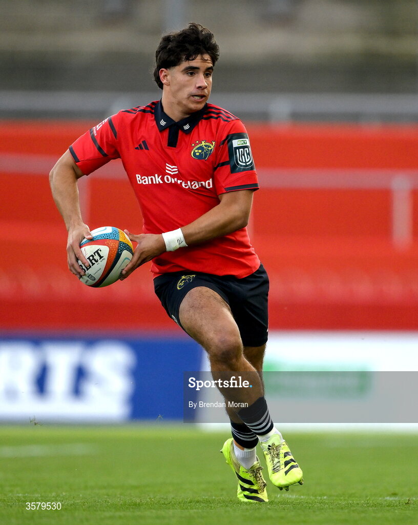26 September 2026; Ben O’Donovan of Munster during the United Rugby Championship match between Munster and Glasgow Warriors at Thomond Park in Limerick. Photo by Brendan Moran/Sportsfile