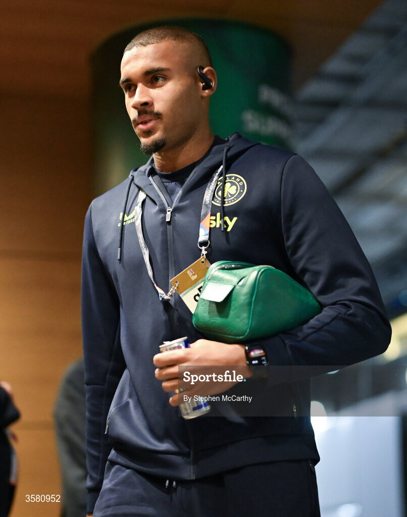 1 October 2026; Republic of Ireland's Gavin Bazunu before the UEFA Nations League B match between the Republic of Ireland and Austria at the Aviva Stadium in Dublin. Photo by Stephen McCarthy/Sportsfile
