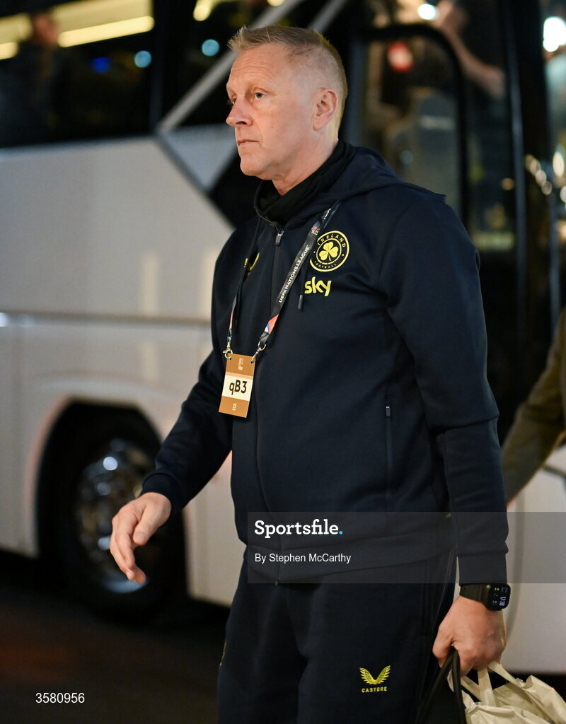 1 October 2026; Republic of Ireland head coach Heimir Hallgrimsson before the UEFA Nations League B match between the Republic of Ireland and Austria at the Aviva Stadium in Dublin. Photo by Stephen McCarthy/Sportsfile