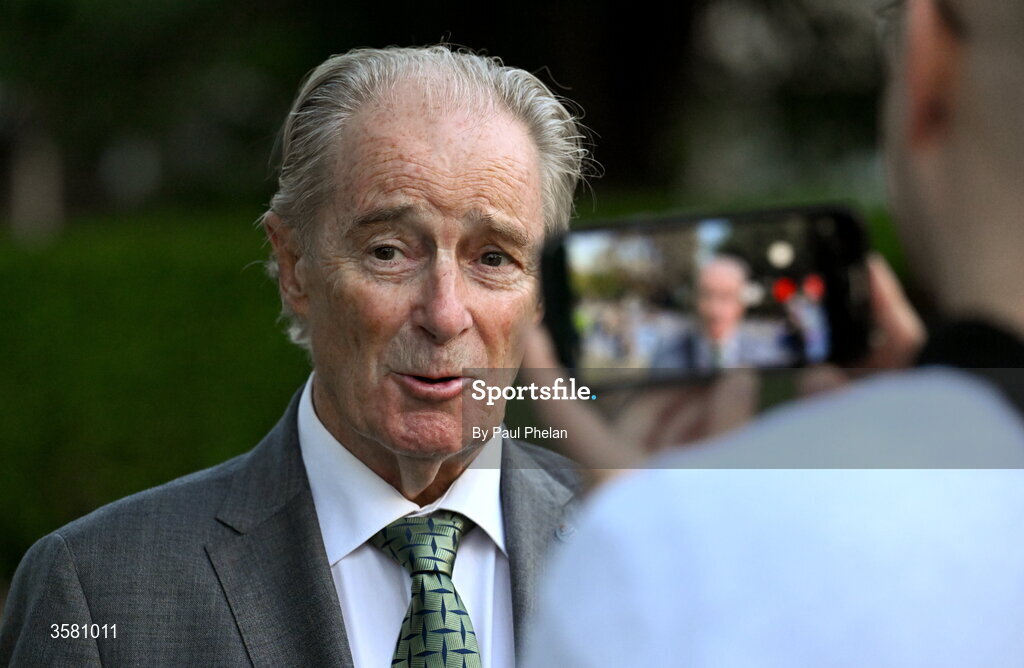 1 October 2026; Former Republic of Ireland MNT and St Patrick's Athletic manager Brian Kerr, outside of the stadium before the UEFA Nations League B match between the Republic of Ireland and Austria at the Aviva Stadium in Dublin. Photo by Paul Phelan/Sportsfile