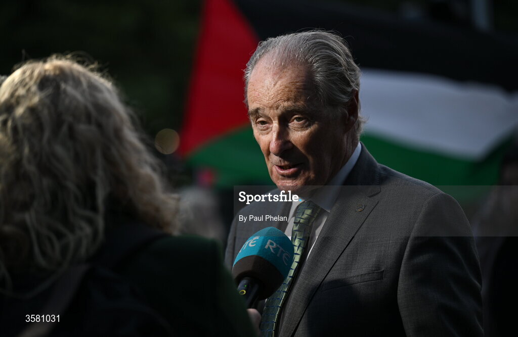 1 October 2026; Former Republic of Ireland MNT and St Patrick's Athletic manager Brian Kerr, outside of the stadium before the UEFA Nations League B match between the Republic of Ireland and Austria at the Aviva Stadium in Dublin. Photo by Paul Phelan/Sportsfile