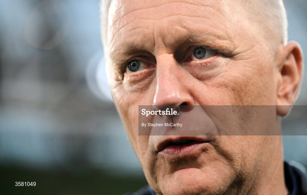 1 October 2026; Republic of Ireland head coach Heimir Hallgrimsson before the UEFA Nations League B match between the Republic of Ireland and Austria at the Aviva Stadium in Dublin. Photo by Stephen McCarthy/Sportsfile