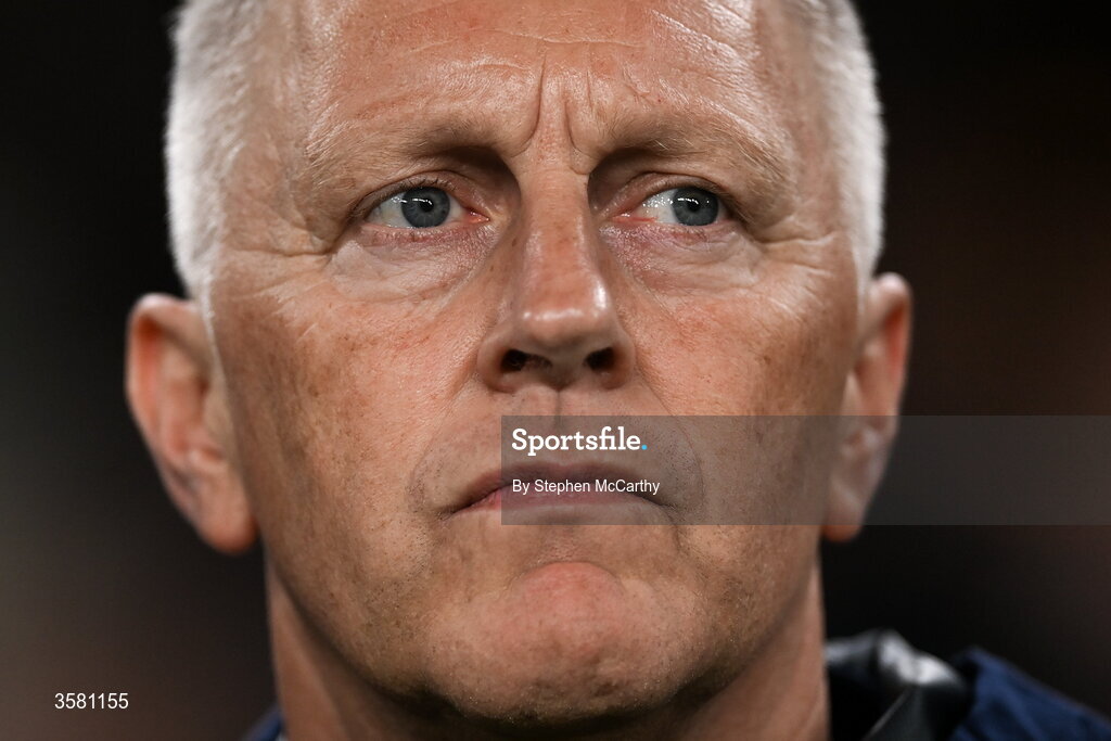 1 October 2026; Republic of Ireland head coach Heimir Hallgrimsson during the UEFA Nations League B match between the Republic of Ireland and Austria at the Aviva Stadium in Dublin. Photo by Stephen McCarthy/Sportsfile