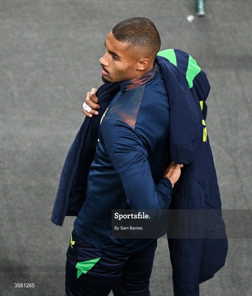 1 October 2026; Republic of Ireland goalkeeper Gavin Bazunu during the UEFA Nations League B match between the Republic of Ireland and Austria at the Aviva Stadium in Dublin. Photo by Sam Barnes/Sportsfile