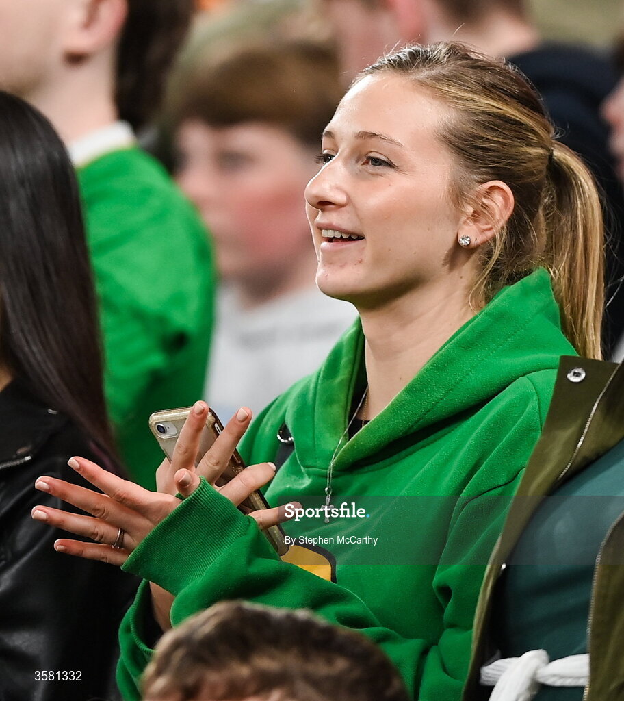 1 October 2026; Republic of Ireland supporters during the UEFA Nations League B match between the Republic of Ireland and Austria at the Aviva Stadium in Dublin. Photo by Stephen McCarthy/Sportsfile