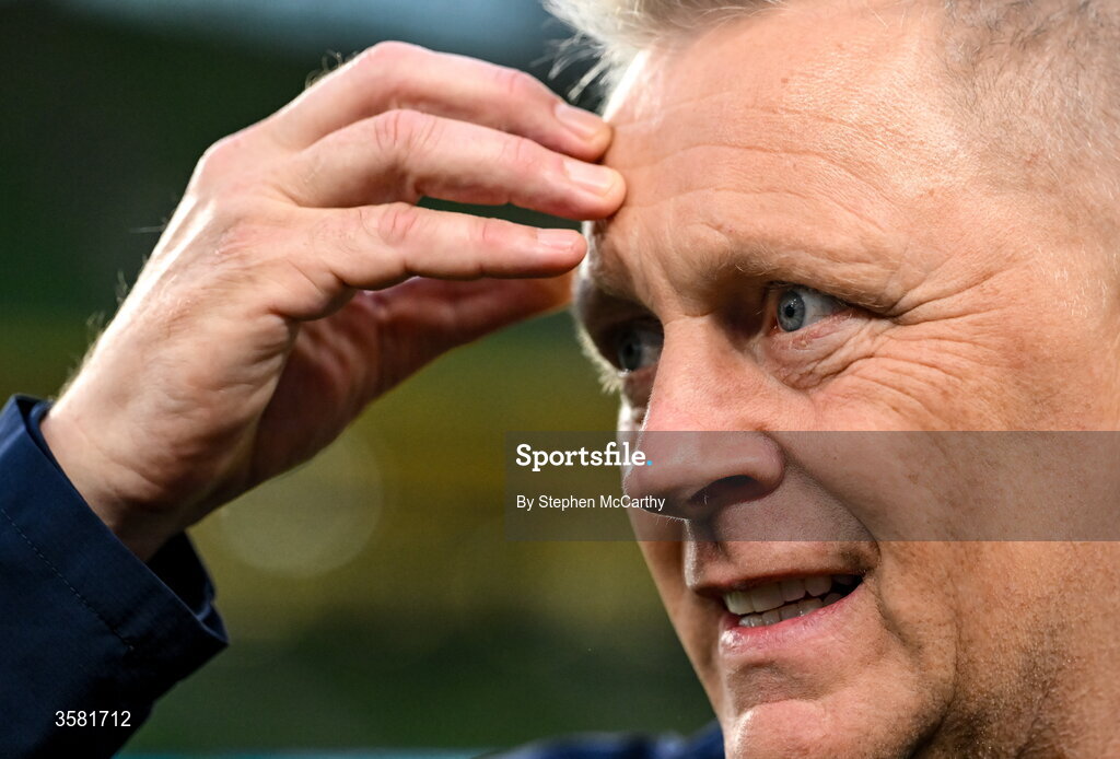 1 October 2026; Republic of Ireland head coach Heimir Hallgrimsson before the UEFA Nations League B match between the Republic of Ireland and Austria at the Aviva Stadium in Dublin. Photo by Stephen McCarthy/Sportsfile