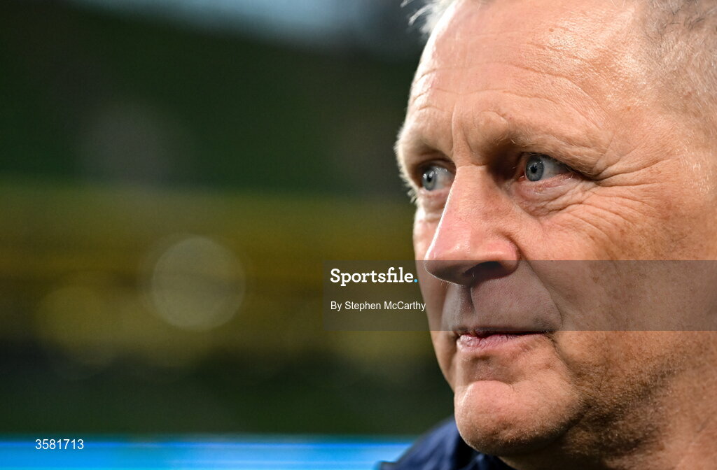 1 October 2026; Republic of Ireland head coach Heimir Hallgrimsson before the UEFA Nations League B match between the Republic of Ireland and Austria at the Aviva Stadium in Dublin. Photo by Stephen McCarthy/Sportsfile