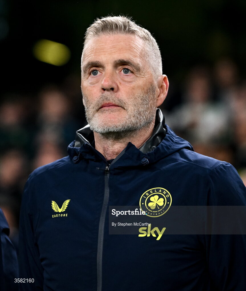 1 October 2026; Republic of Ireland goalkeeping coach Gudmundur Hreidarsson before the UEFA Nations League B match between the Republic of Ireland and Austria at the Aviva Stadium in Dublin. Photo by Stephen McCarthy/Sportsfile