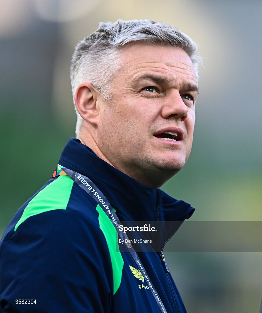 1 October 2026; Cliff Henry, League of Ireland operations manager, before the UEFA Nations League B match between the Republic of Ireland and Austria at the Aviva Stadium in Dublin. Photo by Ben McShane/Sportsfile