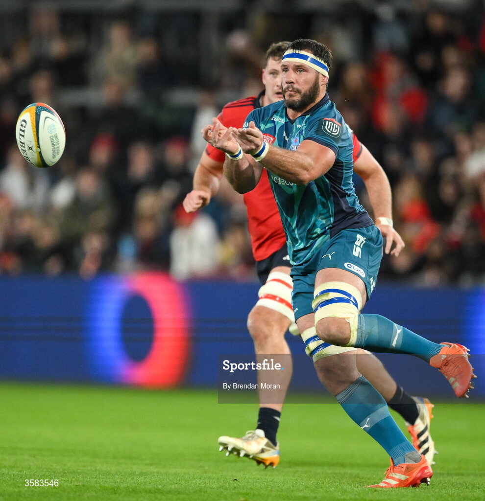 3 October 2026; Marcell Coetzee of Vodacome Bulls during the United Rugby Championship match between Munster and Vodacom Bulls at Thomond Park in Limerick. Photo by Brendan Moran/Sportsfile