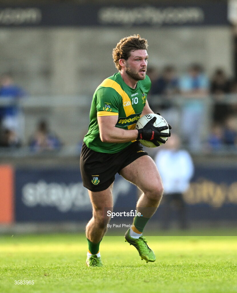 3 October 2026; Stephen O'Byrne Braiden of Thomas Davis during the Dublin County Senior Club Football Championship semi-final match between Thomas Davis and Castleknock at Parnell Park in Dublin. Photo by Paul Phelan/Sportsfile