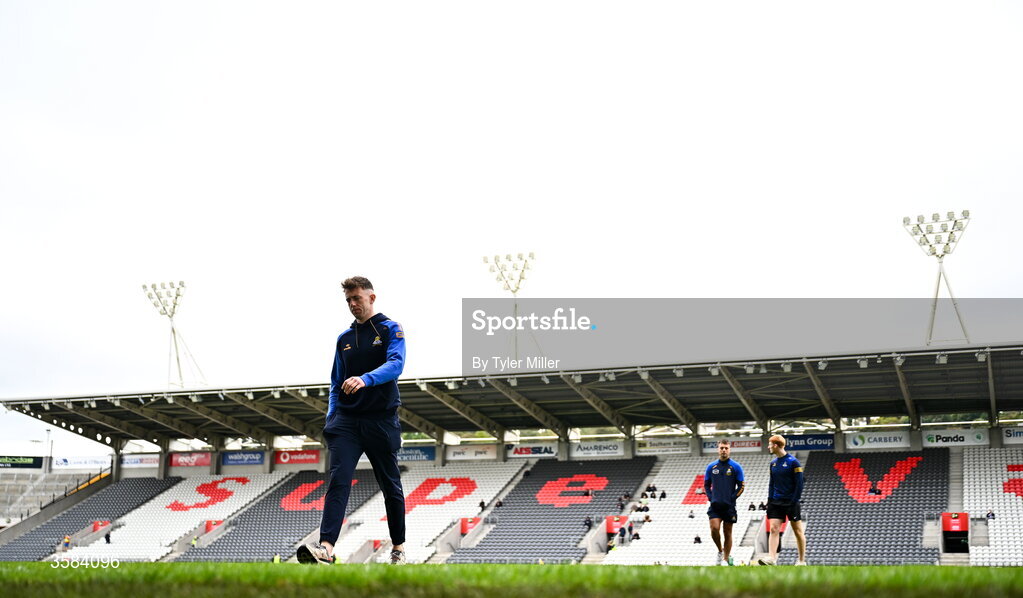 4 October 2026; Ethan Twomey of St Finbarrs walks the pitch before the Cork County Senior Club Hurling Championship semi-final match between Kanturk and St Finbarrs at SuperValu Páirc Uí Chaoimh in Cork. Photo by Tyler Miller/Sportsfile